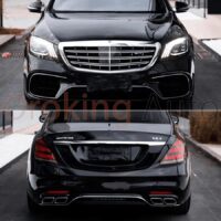 Lưới tản nhiệt đặc trưng Mercedes S63 AMG