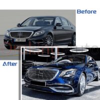 Trọn bộ Body Kit Mercedes S400 Lên Maybach