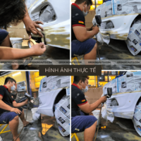 Các bước Sơn Dặm Xe Ô Tô