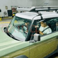 Cản chướng ngại vật bằng giá nóc xe VinFast VF3 vô cùng tuyệt vời