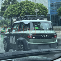 Combo baga mui xe VinFast VF3 + 2 thanh ngang chịu được trọng lượng lớn