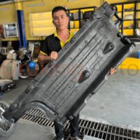 Lợi ích hoá nhựa lòng vè nỉ ô tô