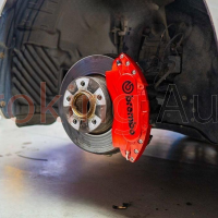 Nâng cấp phanh Brembo cho BMW 320i