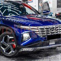 Lắp đặt ốp heo dầu Brembo cho Hyundai Tucson 2019 - 2024