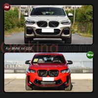 Trọn bộ Body Kit BMW X4 2018 - 2021 Lên BMW X4 M Sport 2022