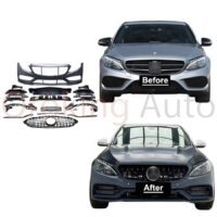 Độ body kit Mercedes S-Class Mercedes C63 AMG cho xe Mercedes C-Class W205