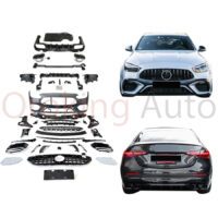 Độ body kit Mercedes S-Class Mercedes C63 AMG cho xe Mercedes C200