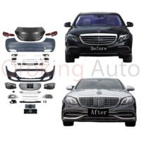 Độ body kit Maybach cho xe Mercedes E200