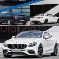 Trọn bộ Body Kit Mercedes S-class Coupe C217 2015 - 2021 Lên Mercedes S63 AMG