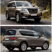 Lưới tản nhiệt đặc trưng Nissan Patrol Y62 2020