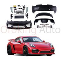 Độ body kit Porsche 718 Cayman GT4 cho xe Porsche Boxster 987