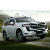 Lưới tản nhiệt đặc trưng Toyota Land Cruiser LC300 2022