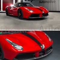 Lưới tản nhiệt đặc trưng Ferrari 488 GTB