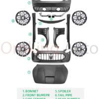 Trọn bộ Body Kit Maserati GranTurismo 2007+ Lên Maserati GranTurismo 2022