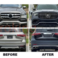 Trọn bộ Body Kit Mercedes GLS 450 Lên Mercedes GLS 63 AMG