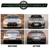 Lưới tản nhiệt đặc trưng Nissan GT-R 2022