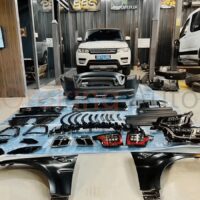 Trọn bộ Body Kit Range Rover Sport 2013 - 2017 Lên Range Rover Sport 2022