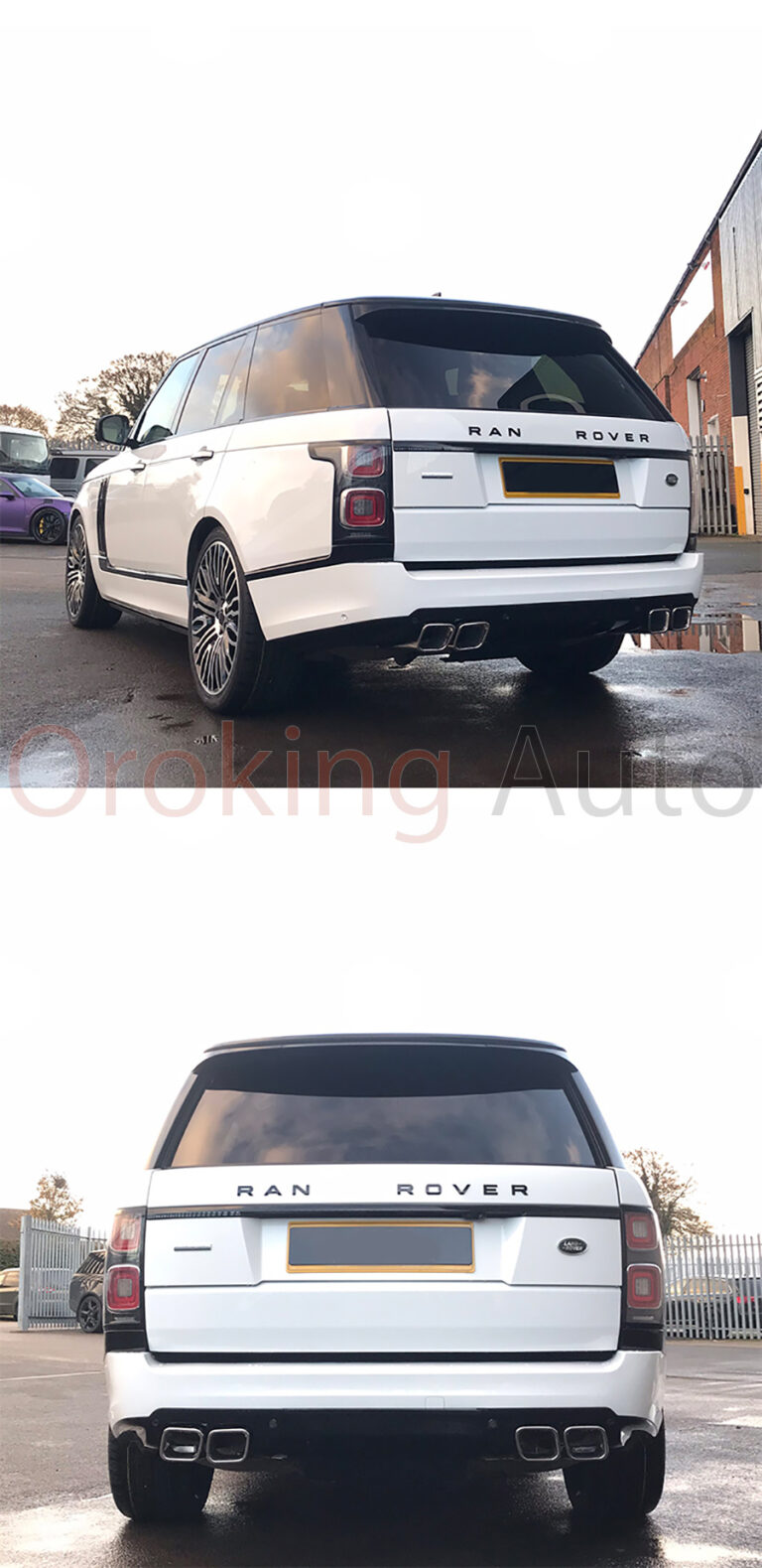 Body Kit Range Rover Vogue L405 2008+ Lên Range Rover Vogue L405 2019 ...