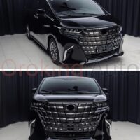 Lưới tản nhiệt đặc trưng Toyota Alphard 2023