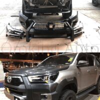 Lưới tản nhiệt đặc trưng Toyota Hilux Revo 2021