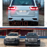 Lưới tản nhiệt đặc trưng Toyota Land Cruiser LC 300