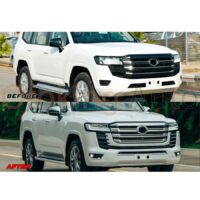 Lưới tản nhiệt đặc trưng Toyota Land Cruiser LC300 2023