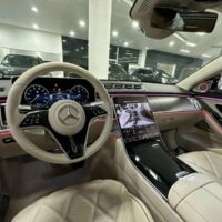 Quy trình tháo dỡ và thay thế các bộ phận nội thất xe S450 lên S680 Maybach 