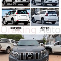 Trọn bộ Body Kit Toyota Land Cruiser Prado 150 2010 - 2016 Lên Toyota Land Cruiser Prado 150 2022