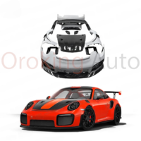 Độ body kit Porsche 911 GT2 cho xe Porsche 911