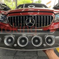 Quy trình lắp đặt Cửa Gió Tuabin Led Mercedes C-Class 2015 - 2022
