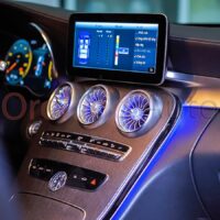 Cửa Gió Điều Hòa Tuabin Led 64 Màu Mẫu Mới 2022 Cho Xe Mercedes C-Class 2015 - 2022