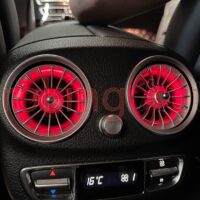 Cửa Gió Điều Hòa Tuabin Led 64 Màu Mẫu Mới 2022 Cho Xe Mercedes C-Class 2015 - 2022