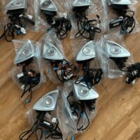 Hình ảnh loa xoay 3D 64 màu Mercedes C180 AMG