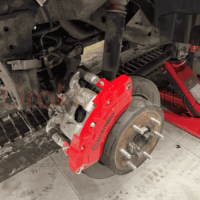Lắp đặt ốp heo dầu Brembo Ford Ranger Wildtrak