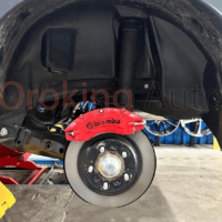 Lắp đặt ốp má phanh Brembo cho Mitsubishi Xforce