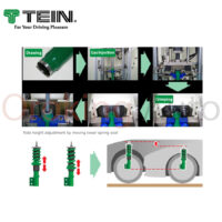 Phuộc Nhún Street Advance Z có hiệu suất tinh tế với điều chỉnh 16 nấc