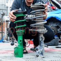 Phuộc Nhún Toyota Camry Chính Hãng Tein Street Advance Z tương thích hoàn hảo