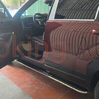 Bệ bước chân Hyundai Santafe 2024 mẫu Macan Black chất lượng tại OrokingAuto