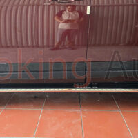 Bệ bước chân Hyundai Santafe 2024 mẫu Macan Black có nhiều ưu điểm nổi bật