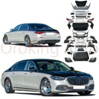 Độ body kit Mercedes S-Class W223 Maybach cho xe Mercedes S-Class W221 2007 - 2013