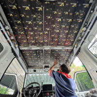 Cách âm chống ồn trần chính hãng Vibrofiltr xe size nhỏ hạn chế tối đa những tạp âm khó chịu từ bên ngoài và cả bên trong xe