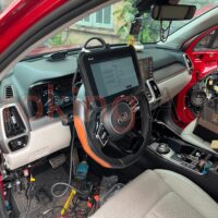 Lắp đặt cảnh báo điểm mù Kia Sorento