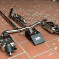 Lắp đặt pô On Off Honda Civic 1.5 Turbo