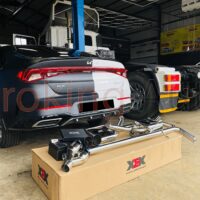 Lắp đặt pô On Off Kia K5 2022 2 bầu không lon