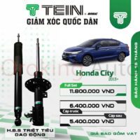 Giảm Xóc Honda City 2013+ Chính Hãng Tein Basic