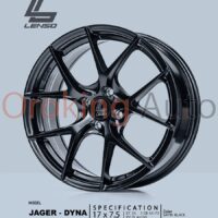 Mâm độ Jager Dyna Satin Black