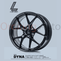 Mâm Lenso Jager Dyna Satin Black 18” Đẹp Mắt