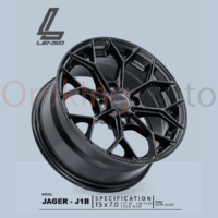 Mâm độ Jager Dyna Satin Black