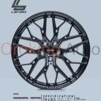 Địa chỉ độ Mâm Lenso Jager Ventus Satin Black 19″ uy tín và chất lượng