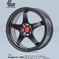Mâm độ Lenso Projectd 90B 17 inch